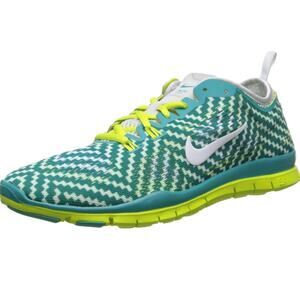 Nike Women's Free 5.0 Tr Fit 4 PRT TRB Grn/White Training Shoe Size 6 Women $180